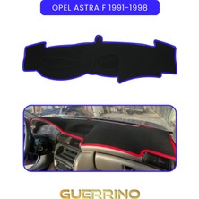 Opel Astra F 1991-1998TORPİDO Koruma Halısı Mavi Kenar