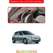 Renault Clio 2 Ustten Çukurlutorpido Koruma Halısı Kırmızı Kenar