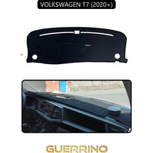 Volkswagen T7 (2020+)TORPİDO Koruma Halısı Siyah Kenar