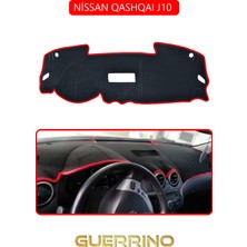 Nissan Qashqaı J10 Torpido Koruma Halısı Kırmızı Kenar