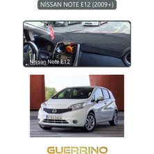Nissan Note E12 2009+TORPİDO Koruma Halısı Gri Kenar