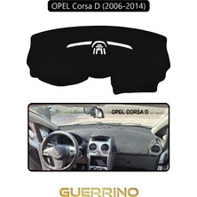 Opel Corsa D (2006-2014)TORPİDO Koruma Halısı Siyah Kenar