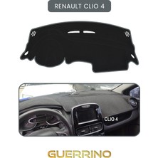 Renault Clio 4torpido Koruma Halısı Gri Kenar