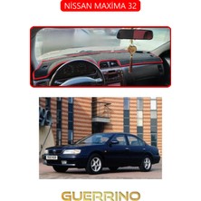 Nissan Maxima 32TORPİDO Koruma Halısı Kırmızı Kenar