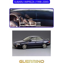 Subaru Imprezza (1998-2000)TORPİDO Koruma Halısı Mavi Kenar