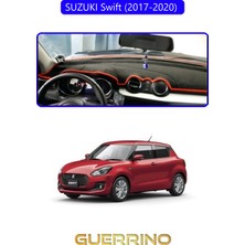 Suzukı Swift   2017-2020 Torpido Koruma Halısı Mavi Kenar