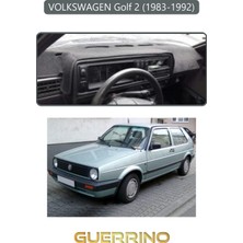 Volkswagen Golf 2(1983-1992)TORPİDO Koruma Halısı Gri Kenar