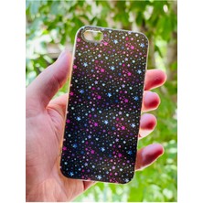 iPhone 5 / 5s Uyumlu   Kılıf Yıldızlar Desenli Baskılı Silikon