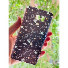 Samsung Galaxy Note 5 Kılıf Desenli Baskılı Silikon (Uyumlu)