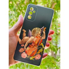 Samsun Galaxy M52  Kılıf Eros Desenli Baskılı Silikon