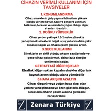 Premium Güçlendirilmiş Uv Çift Florasanlı Zincir Askılı 20 Watt Sinek Kara Sinek Sivrisinek Öldürücü