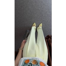 Butter Yellow Tok Doku Premium Palazzo