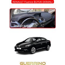 Renault Fluence Buyuk Ekranlıtorpido Koruma Halısı Kırmızı Kenar