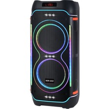 Pazaraza NDR-1810 Bluetooth Hopralör Radyolu LED Işıklı 100RMS Ses Canavarı