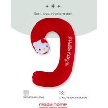 Çocuk Oyun ve Uyku Yastığı-Aktivite Yastığı Lüks Polar Kumaş (Hello Kıtty)