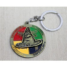 Büro Ev Ofis Hediyesi Için Metal Dönen Hpotter Şapka Anahtarlık