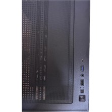 Gamx Puncher 7X12 Fan Rgb Kumandalı Akvaryum Gaming Kasa 600W 80+