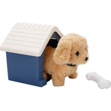 Nessiworld Sesli ve Hareketli Kulübeli Sevimli Peluş Köpek