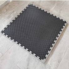 Tatami 100 x 100 x 26 mm Siyah - Gri Çift Renkli Yer Minderi