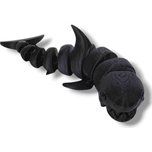 Köpek Balığı Akvaryum/fanus Dekoru 12 cm Siyah