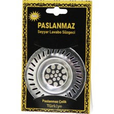 Paslanmaz Seyyar Metal Lavabo Süzgeçi