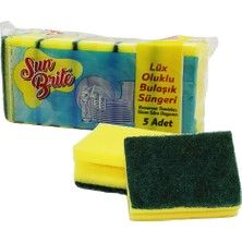 SUN BRİTE 4X5 Paket Oluklu Bulaşık Süngeri