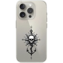Dali Design iPhone 14 Pro Max Uyumlu Şeffaf Kılıf Pirate 5 Tasarımlı