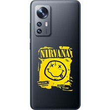 Dali Design Xiaomi Mi 12 Uyumlu Şeffaf Kılıf Nirvana Tasarımlı