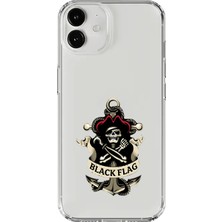 Dali Design iPhone 12 Uyumlu Şeffaf Kılıf Pirate 4 Tasarımlı