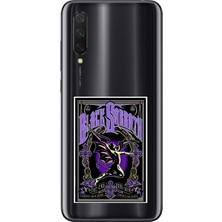 Dali Design Xiaomi Mi 9 Lite Uyumlu Şeffaf Kılıf Black Sabbath Tasarımlı