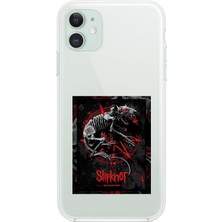 Dali Design iPhone 11 Uyumlu Şeffaf Kılıf Slipknot Tasarımlı