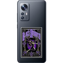 Dali Design Xiaomi Mi 12 Uyumlu Şeffaf Kılıf Black Sabbath Tasarımlı