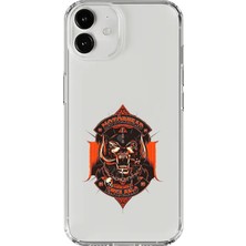 Dali Design iPhone 12 Uyumlu Şeffaf Kılıf Motörhead Tasarımlı