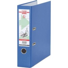 Manu Klasör Çakma Mekanizma Geniş Mavi (24 Lü Koli)