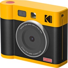 Kodak Mini Shot 4 Era ( Sarı ) - Dünyanın Ilk 10x10CM Baskı Yapan Filmli Fotoğraf Makinesi