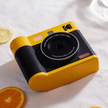 Kodak Mini Shot 4 Era ( Sarı ) - Dünyanın Ilk 10x10CM Baskı Yapan Filmli Fotoğraf Makinesi