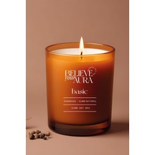 Doğal Soya Mum, Lav Liberty Amber, Kokusuz, 280 Cc, Şık ve Güzel Atmosfer Yaratır