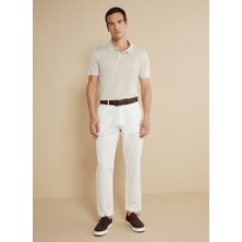 Brooks Brothers Polo Yaka Standart Bej Erkek Kazak BBSS25MKL016