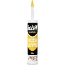 Selsil Siyah Mastik Silikonize 500 gr