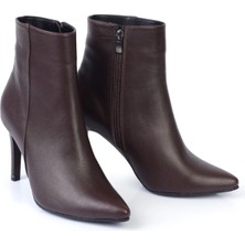 Hakiki Deri Stiletto Bot