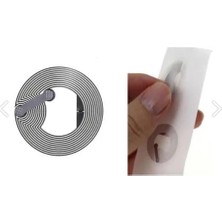 Softwareeni Nfc NTAG213 25MM Çaplı Rfıd Etiketi Şefaf pvc kaplı (5li Paket) NFC etiket