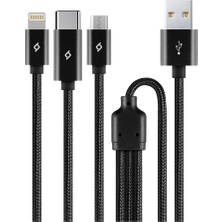 Ttec Usb-A Trio Çoklu Şarj Kablosu