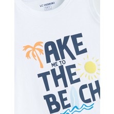 Lc Waikiki Yeni Sezon Baskili Erkek Cocuk Sortlu Pijama Takimi - S5HM61Z1