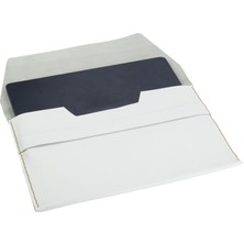 Icase Marka Macbook Air M1-M2-M3-M4  Hakiki Deri Kılıf Beyaz Damarlı