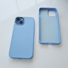 Pirok Store iPhone 13 Uyumlu Lansman İçi Kadife Esnek Soft Silikon Kılıf