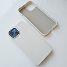 Pirok Store iPhone 13 Uyumlu Lansman İçi Kadife Esnek Soft Silikon Kılıf