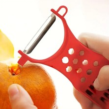 3 Adet 6 Fonksiyonlu Sebze Meyve Soyucu Jülyen Soyucu Patates Dilimleyici Cips Patates Doğrayıcı