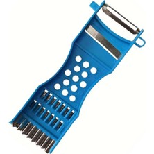 3 Adet 6 Fonksiyonlu Sebze Meyve Soyucu Jülyen Soyucu Patates Dilimleyici Cips Patates Doğrayıcı