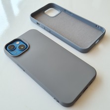 Pirok Store iPhone 13 Uyumlu Lansman İçi Kadife Esnek Soft Silikon Kılıf