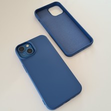 Pirok Store iPhone 13 Uyumlu Lansman İçi Kadife Esnek Soft Silikon Kılıf